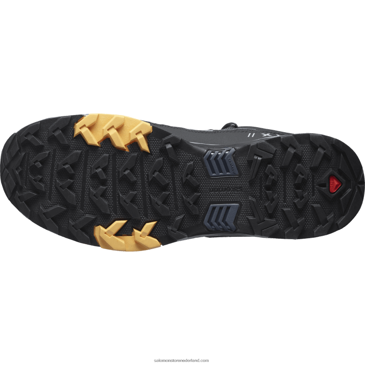 heren winterlaarzen - x ultra 4 mid winter thinsulate clima waterdicht Salomon 22DD81080 rustige tint/zwart/warm abrikoos