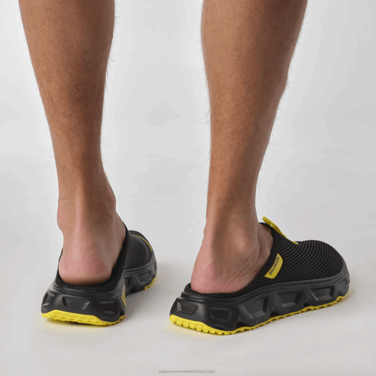 herstelschoenen heren - reelax slide 6.0 Salomon 22DD81488 zwart/boterbloem