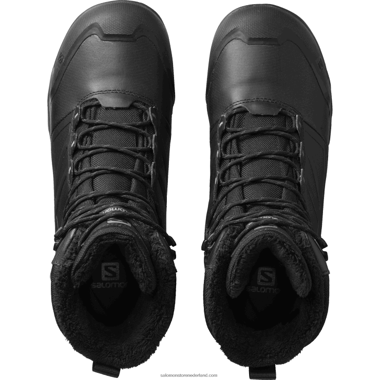 winterlaarzen voor heren - toundra pro clima waterdicht Salomon 22DD81079 zwart/magneet