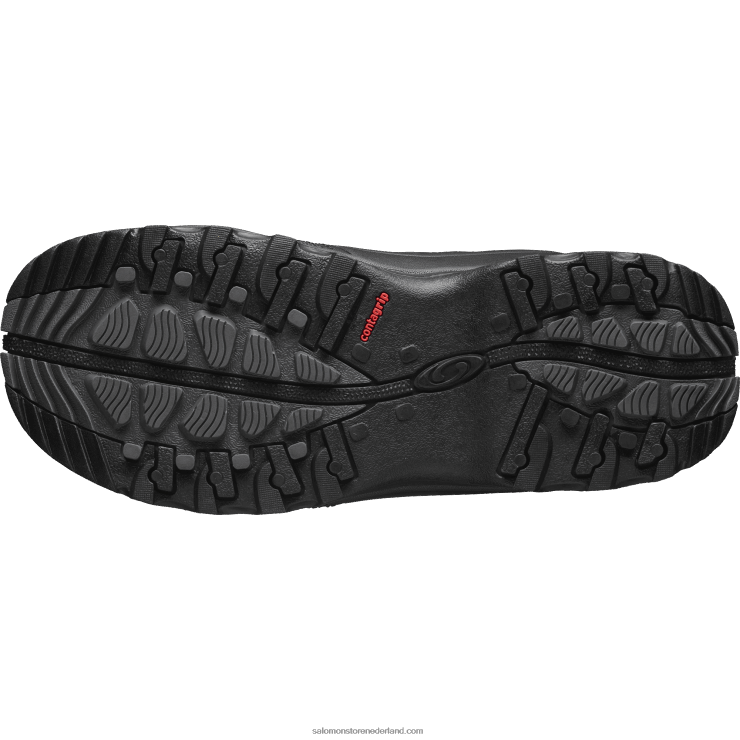 winterlaarzen voor heren - toundra pro clima waterdicht Salomon 22DD81079 zwart/magneet