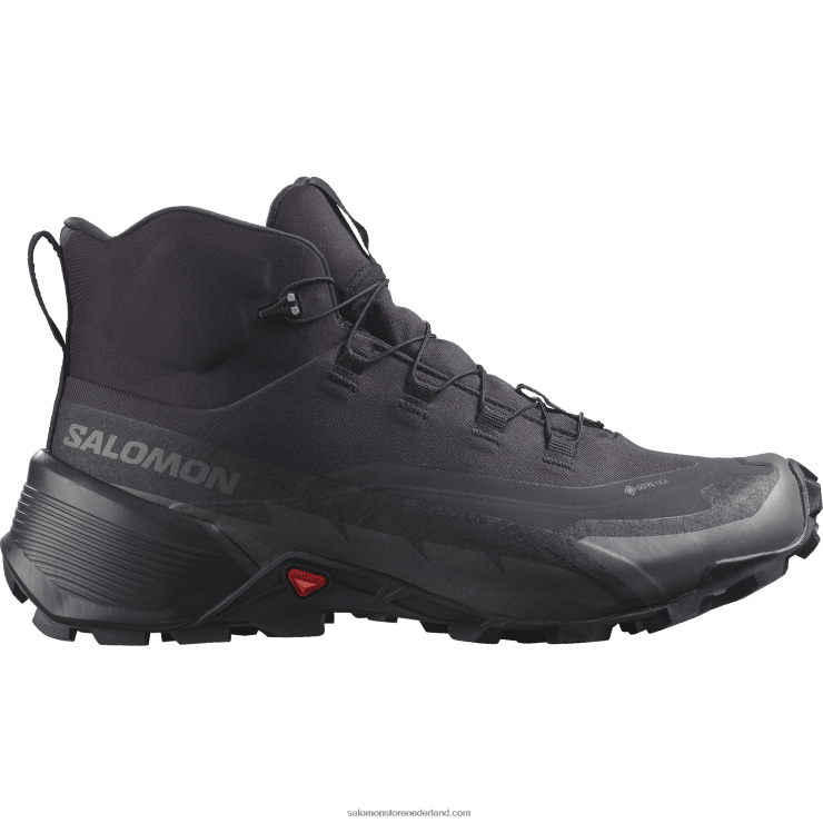 heren wandelschoenen - cross hike 2 mid gore-tex Salomon 22DD836 zwart/magneet