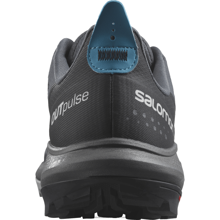 heren wandelschoenen - outpulse Salomon 22DD830 ebbenhout/zwart/algiersblauw