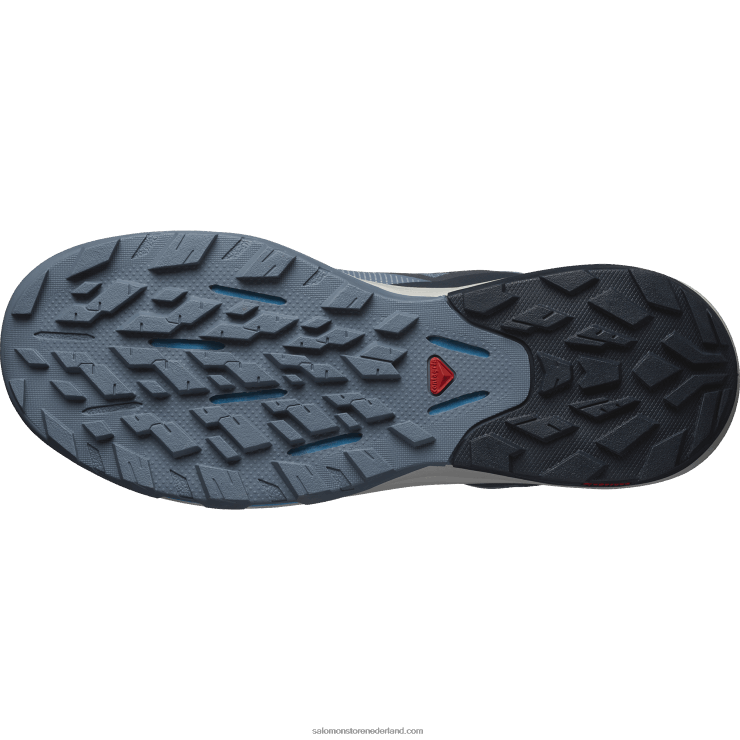 heren wandelschoenen - outpulse mid gore-tex Salomon 22DD832 china blauw/koolstof/maansteen