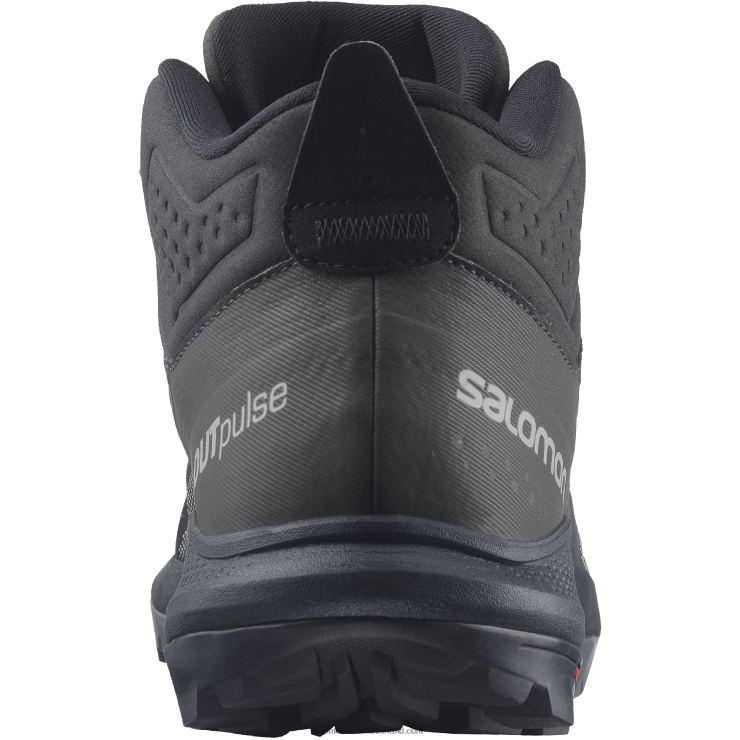 heren wandelschoenen - outpulse mid gore-tex Salomon 22DD833 zwart/ebbenhout/vanille ijs