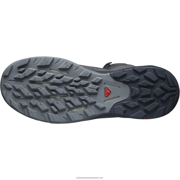 heren wandelschoenen - outpulse mid gore-tex Salomon 22DD833 zwart/ebbenhout/vanille ijs