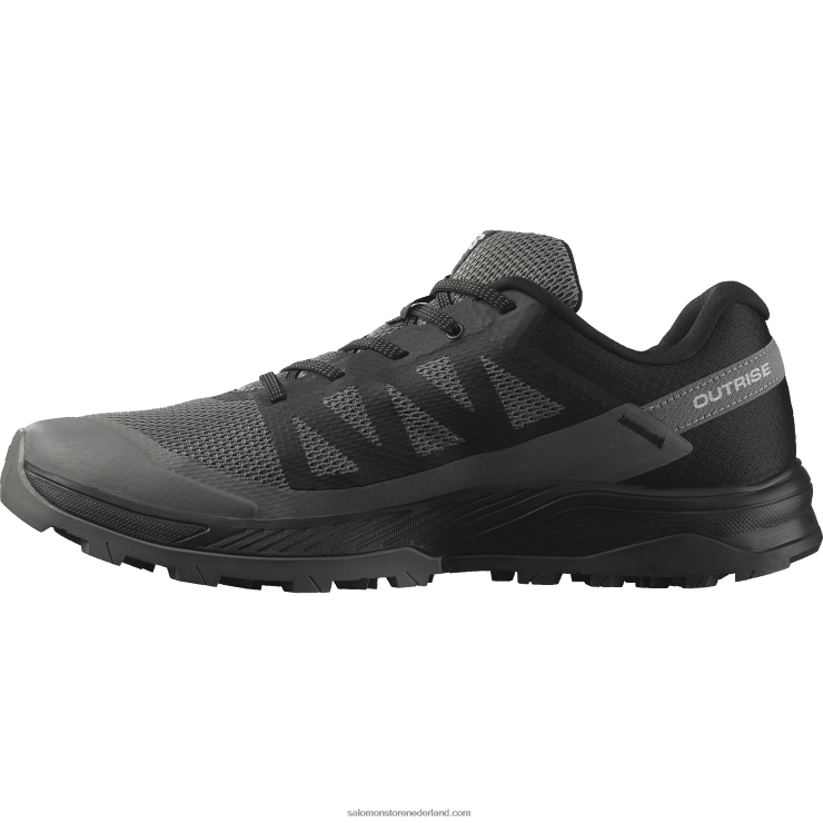 heren wandelschoenen - outrise Salomon 22DD822 zwart/tin