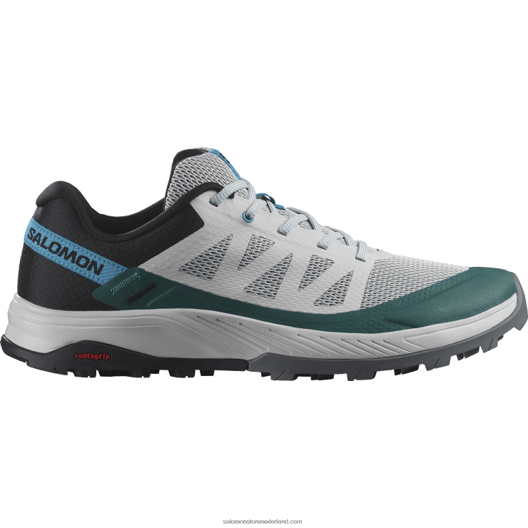 heren wandelschoenen - outrise Salomon 22DD823 maansteen/zwart/algiersblauw