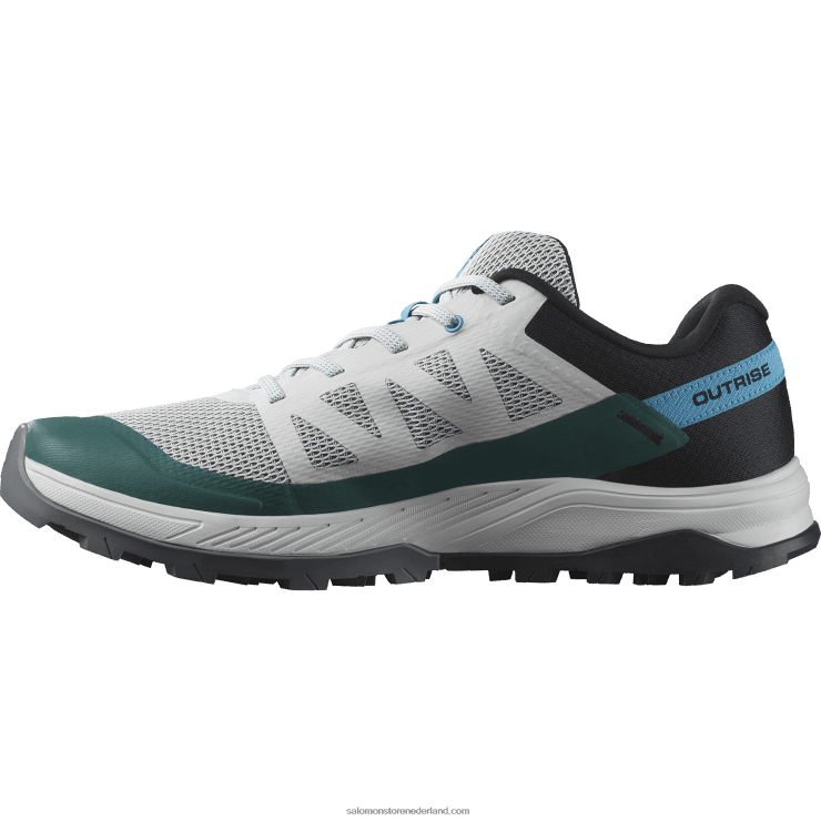 heren wandelschoenen - outrise Salomon 22DD823 maansteen/zwart/algiersblauw