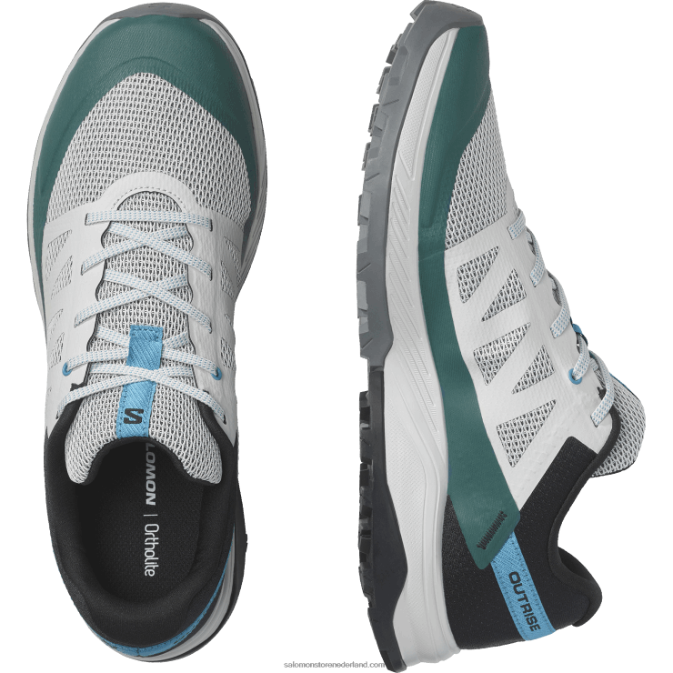 heren wandelschoenen - outrise Salomon 22DD823 maansteen/zwart/algiersblauw