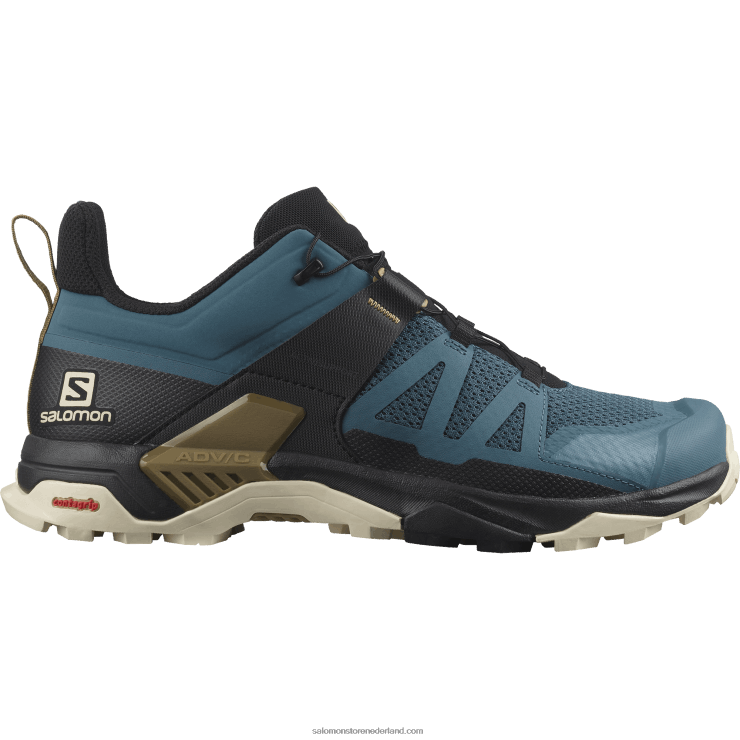 heren wandelschoenen - x ultra 4 Salomon 22DD825 wilde eend blauw/gebleekt zand/bronsbruin