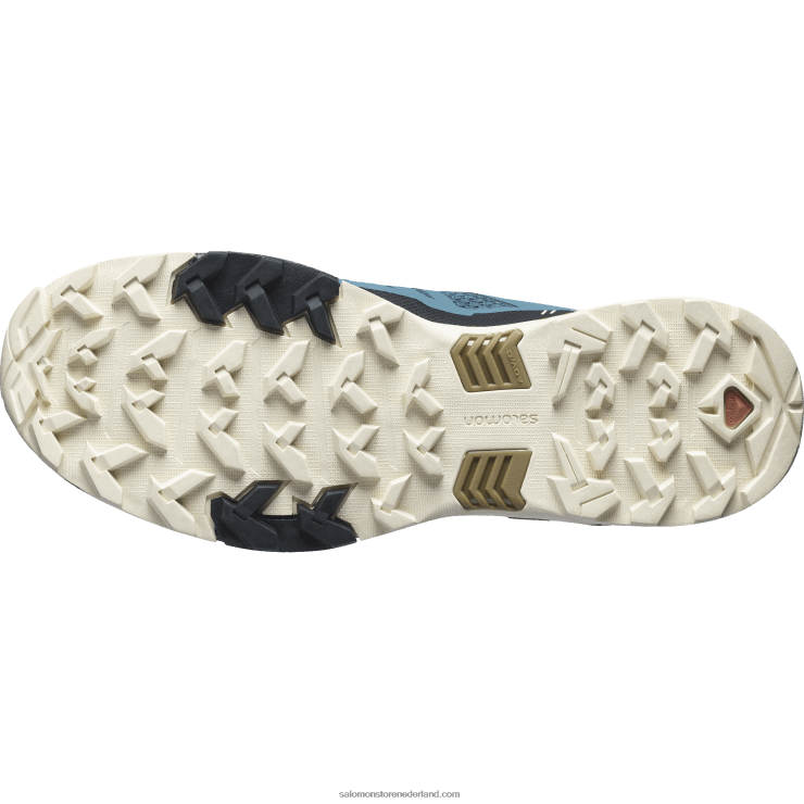 heren wandelschoenen - x ultra 4 Salomon 22DD825 wilde eend blauw/gebleekt zand/bronsbruin