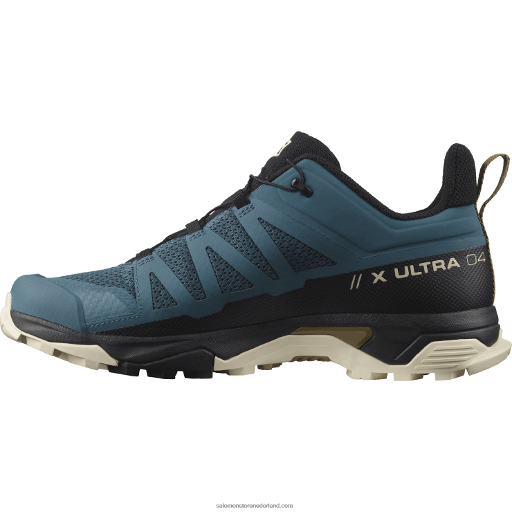 heren wandelschoenen - x ultra 4 Salomon 22DD825 wilde eend blauw/gebleekt zand/bronsbruin
