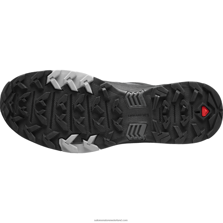 heren wandelschoenen - x ultra 4 brede gore-tex Salomon 22DD841 magneet/zwart/monument