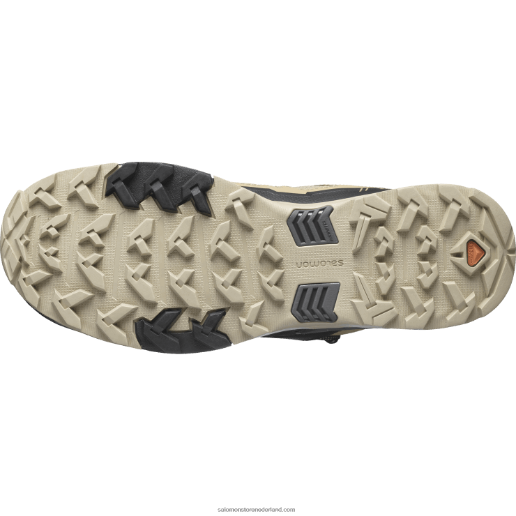 heren wandelschoenen - x ultra 4 mid gore-tex Salomon 22DD812 kelp/zwart/safari