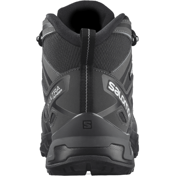 heren wandelschoenen - x ultra pioneer mid clima waterdicht Salomon 22DD840 zwart/magneet/monument