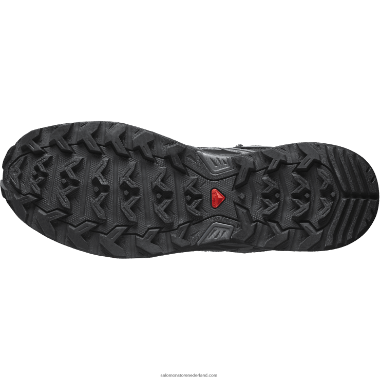 heren wandelschoenen - x ultra pioneer mid clima waterdicht Salomon 22DD840 zwart/magneet/monument