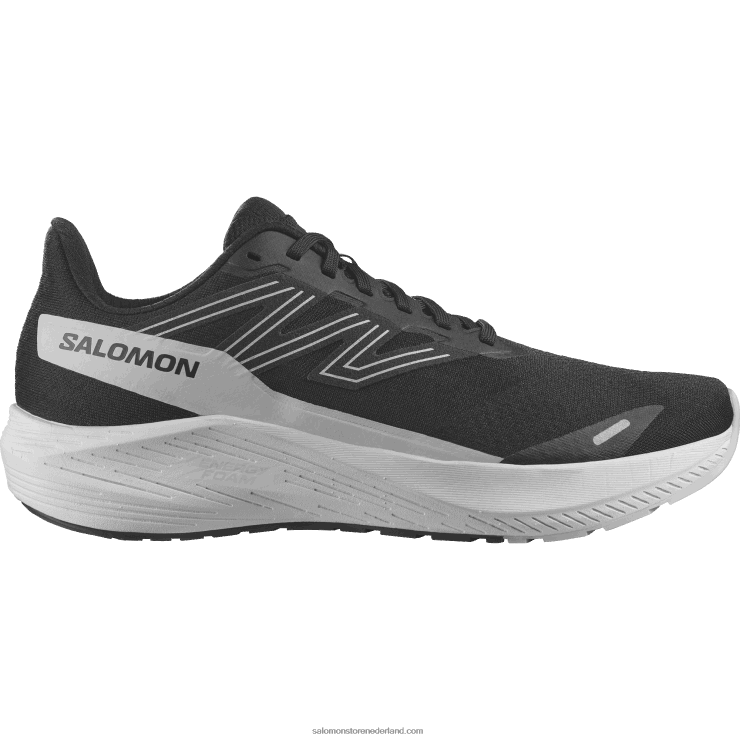 hardloopschoenen voor heren - aero blaze Salomon 22DD81067 zwart/wit/maansteen