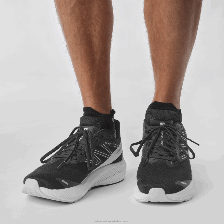 hardloopschoenen voor heren - aero blaze Salomon 22DD81067 zwart/wit/maansteen