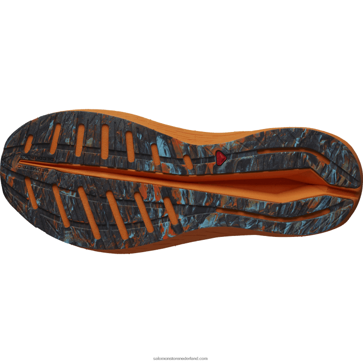 hardloopschoenen voor heren - aero volt Salomon 22DD860 kurkuma/vurig rood/blauw uitstraling