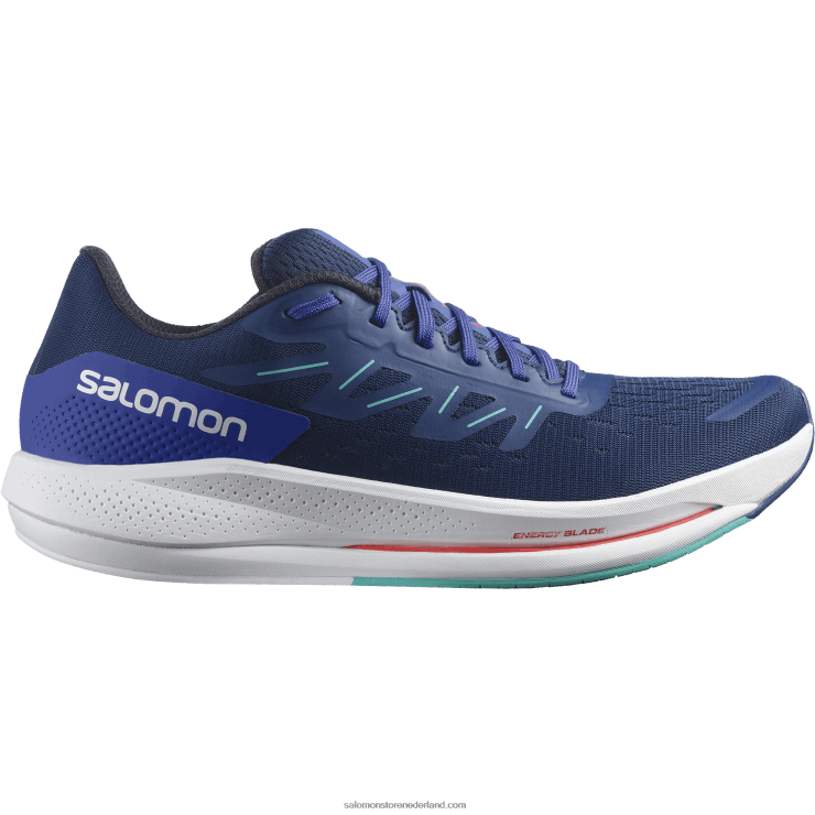 hardloopschoenen voor heren - spectur Salomon 22DD81076 landgoedblauw/oogverblindend blauw/mintblad