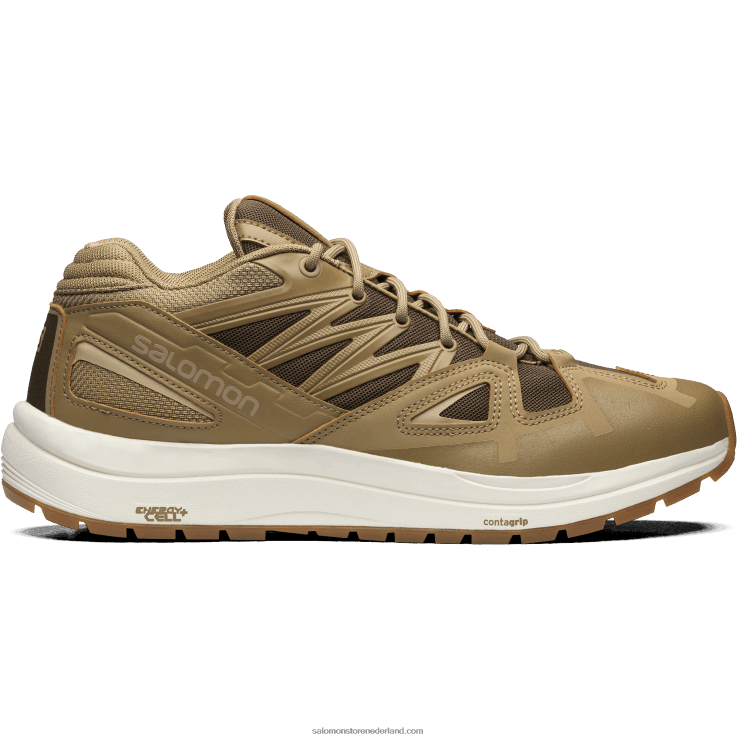 heren wandelschoenen - odyssey 1 gevorderd Salomon 22DD8224 kelp/woestijnpalm/vanille-ijs