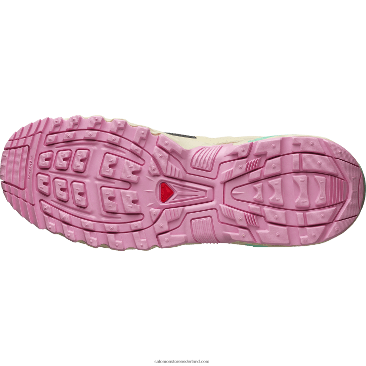 sportschoenen voor heren - acs + Salomon 22DD8144 ebbenhout/mos/biscay groen