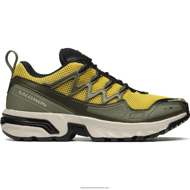 sportschoenen voor heren - acs + og Salomon 22DD868 boterbloem/olijfnacht/zwart