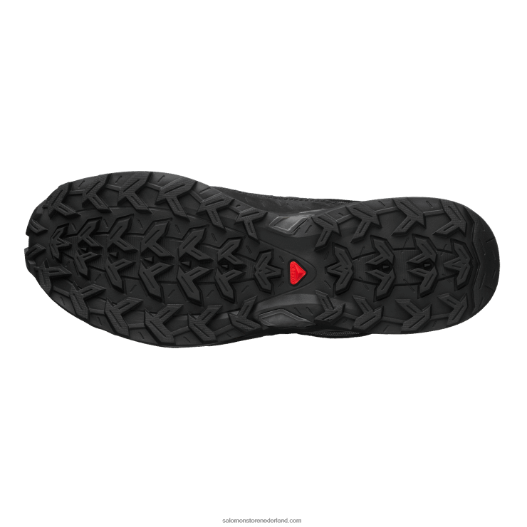 sportschoenen voor heren - onderdak laag leer Salomon 22DD8171 zwart/magneet