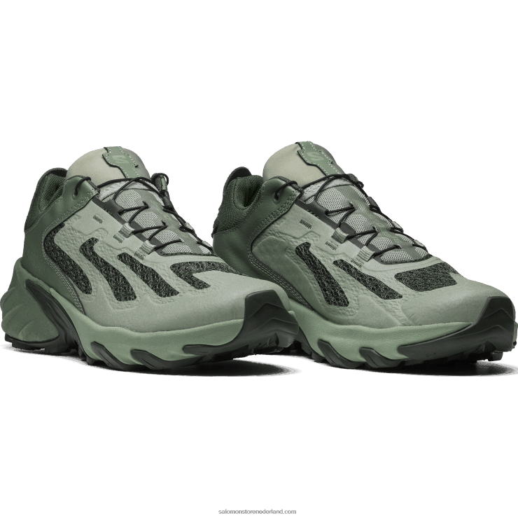 sportschoenen voor heren - speedverse prg Salomon 22DD8115 diep bos/laurierkrans/lelieblad