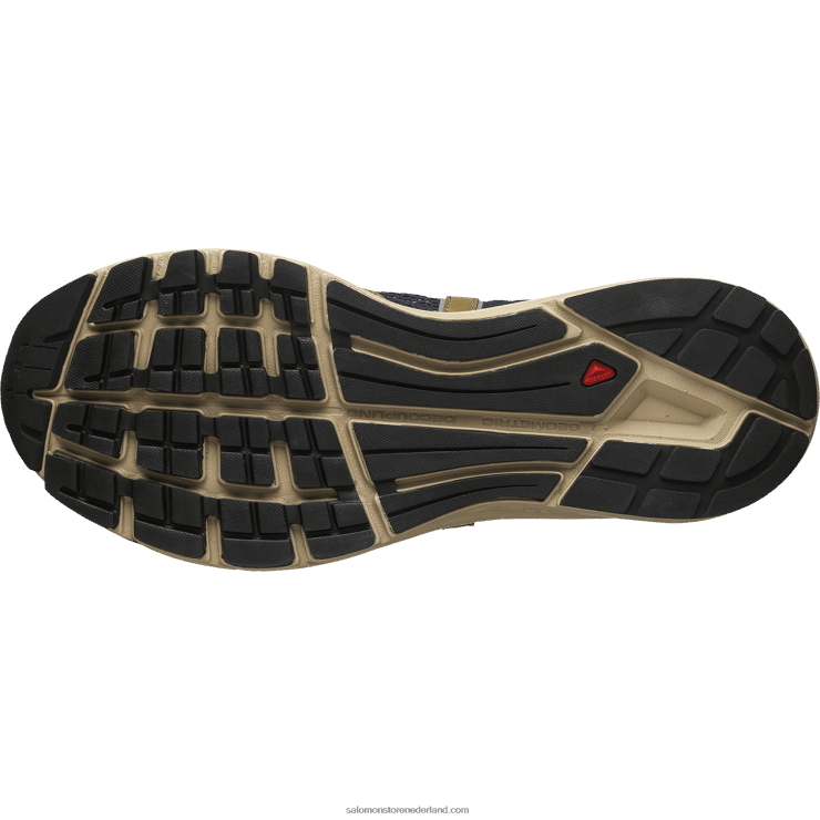 sportschoenen voor heren - techsonic voor gramicci Salomon 22DD8209 rubber/donker saffier/zwart
