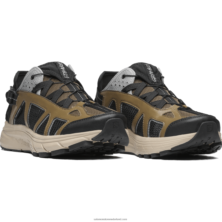 sportschoenen voor heren - techsonic voor gramicci Salomon 22DD8209 rubber/donker saffier/zwart