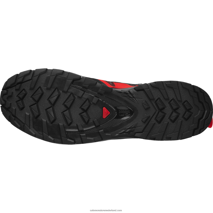 sportschoenen voor heren - x een hoes Salomon 22DD8212 zwart/stille schaduw/cherrytomaat