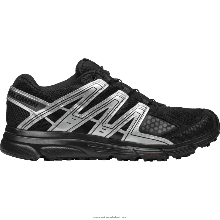 sportschoenen voor heren - x-mission 3 Salomon 22DD8204 zwart/zilver metallic x/magneet