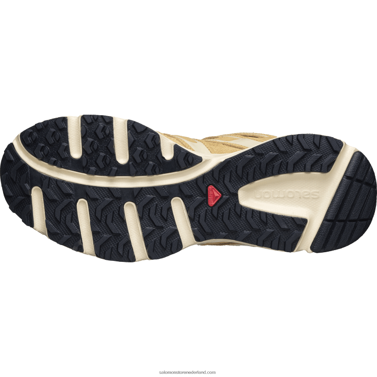 sportschoenen voor heren - x-mission 4 suède Salomon 22DD8164 donker saffier/taffy/rubber