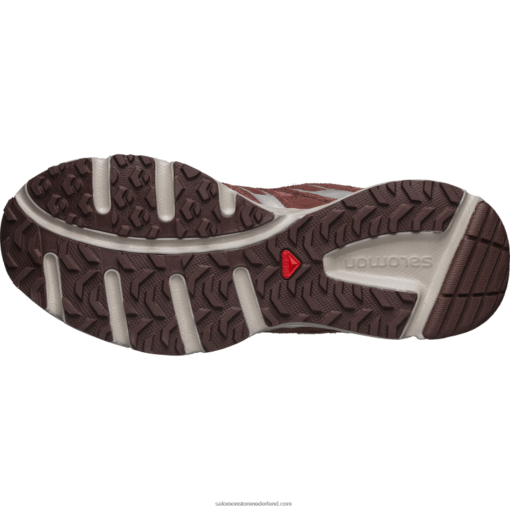 sportschoenen voor heren - x-mission 4 suède Salomon 22DD8166 maanlandschap/wilde gember/bitter choc ltr
