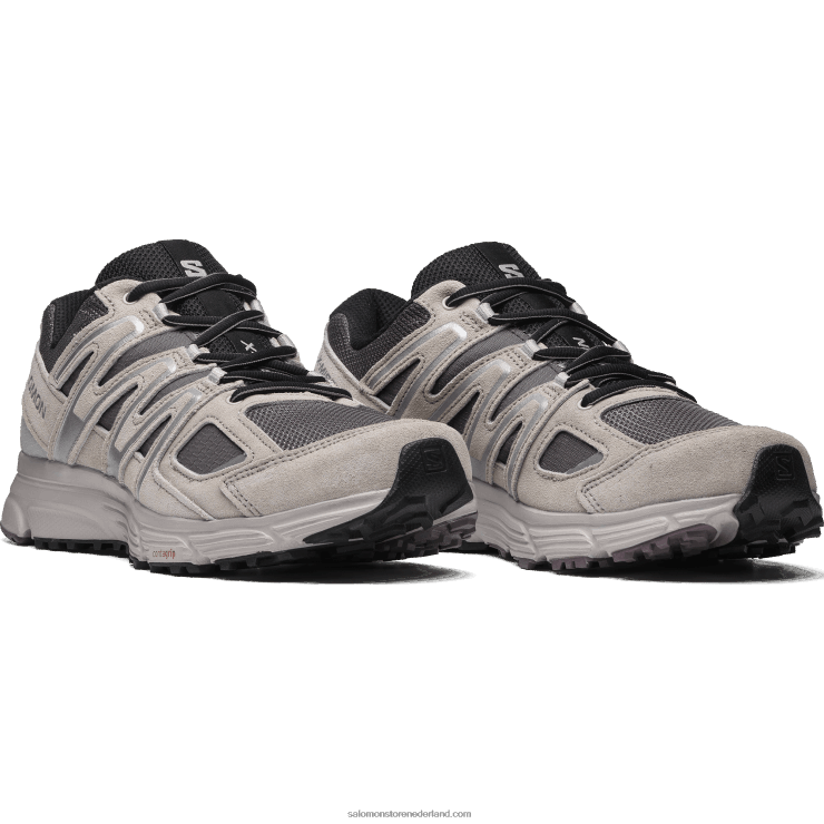 sportschoenen voor heren - x-mission 4 suède Salomon 22DD8168 pruim kitten/as van rozen/ftw zilver