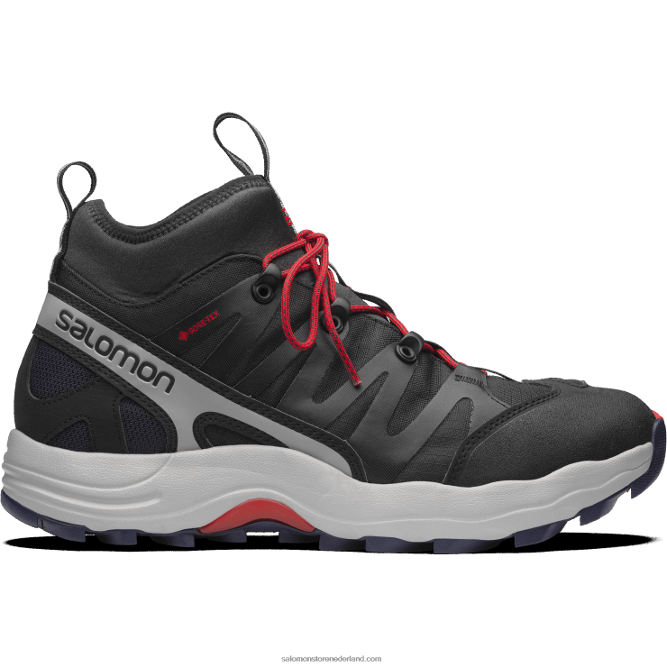 sportschoenen voor heren - xa pro 1 mid gore-tex Salomon 22DD8199 zwart/legering/gojibes