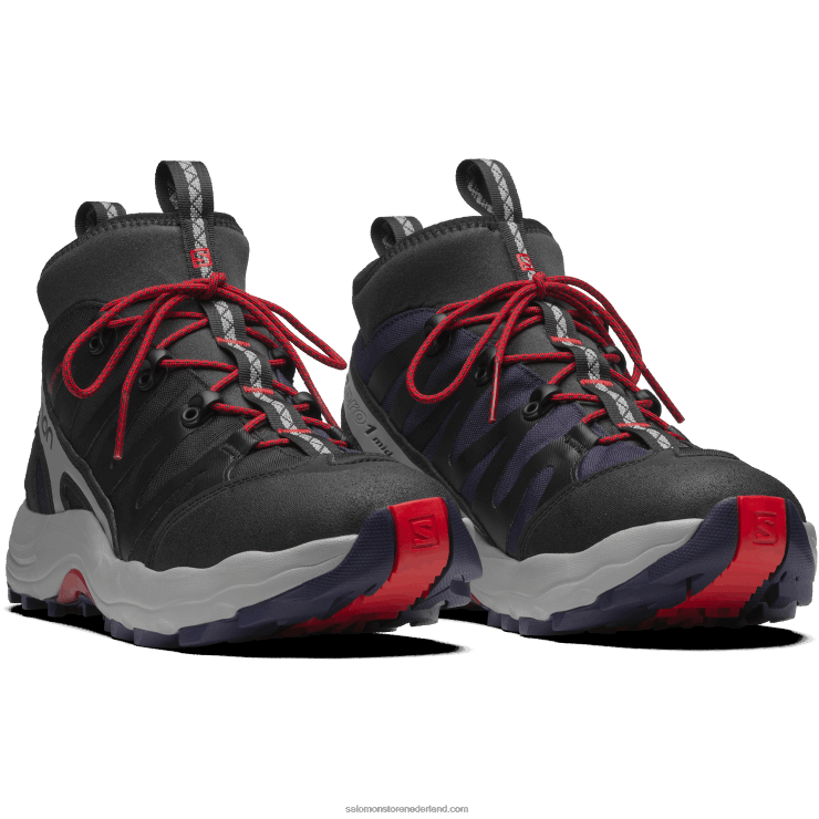 sportschoenen voor heren - xa pro 1 mid gore-tex Salomon 22DD8199 zwart/legering/gojibes