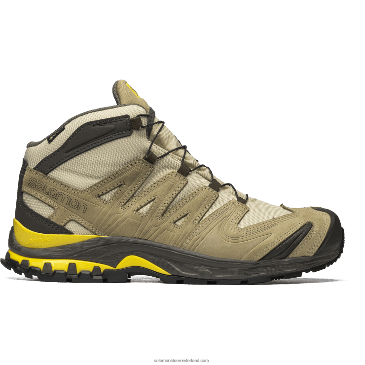 sportschoenen voor heren - xa pro 3d mid gore-tex voor een betere cadeauwinkel Salomon 22DD8137 safari/kelp/imperium geel