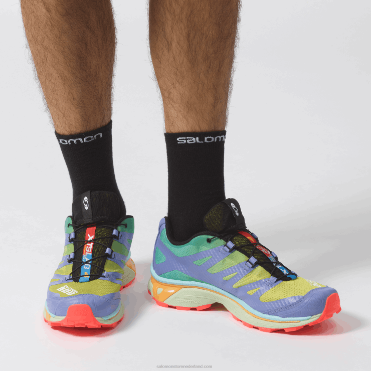 sportschoenen voor heren - xt-4 Salomon 22DD8216 teunisbloem/muntblad/loliet