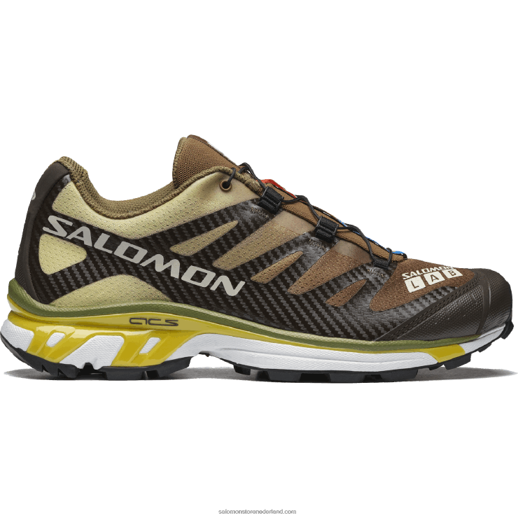 sportschoenen voor heren - xt-4 Salomon 22DD8217 delicioso/toffee/imperium geel