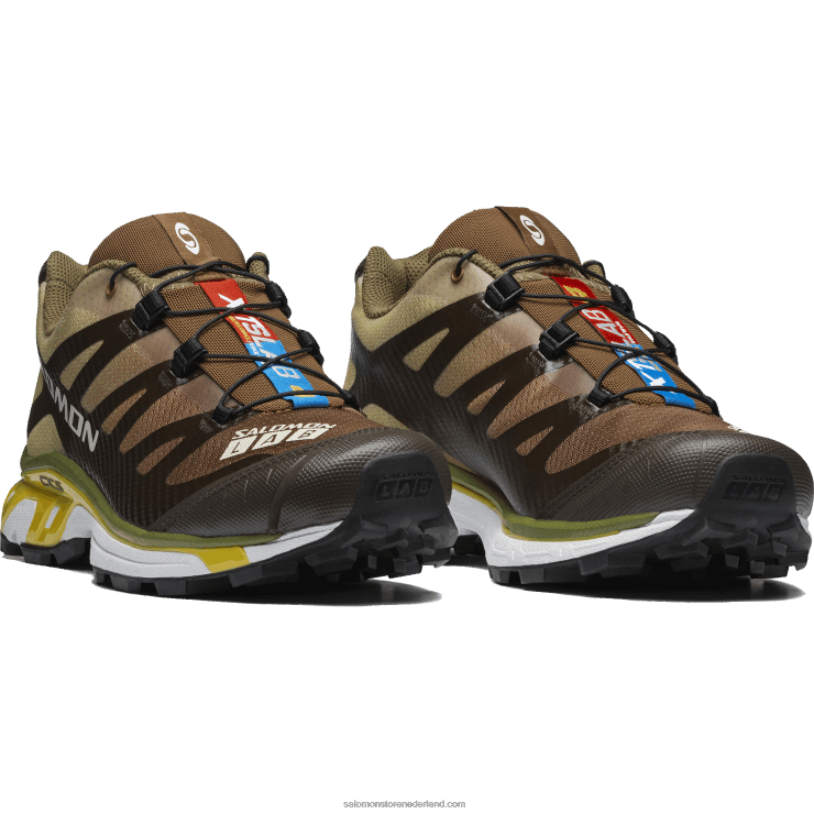 sportschoenen voor heren - xt-4 Salomon 22DD8217 delicioso/toffee/imperium geel