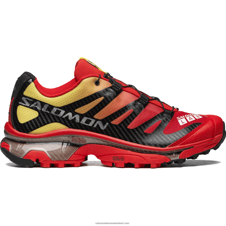sportschoenen voor heren - xt-4 og Salomon 22DD863 vurig rood/zwart/imperiumgeel