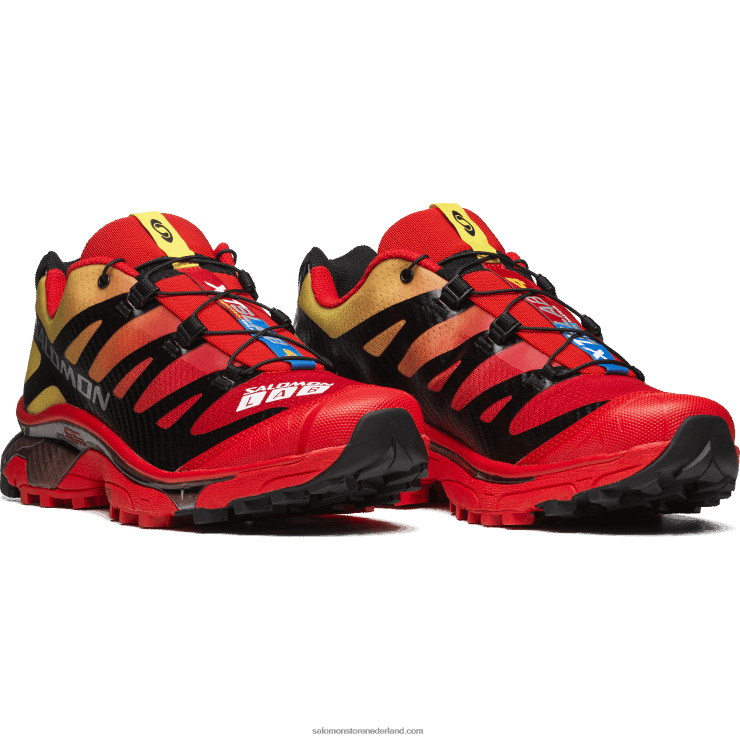sportschoenen voor heren - xt-4 og Salomon 22DD863 vurig rood/zwart/imperiumgeel