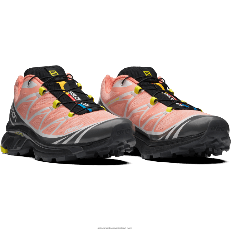 sportschoenen voor heren - xt-6 Salomon 22DD872 bloeiende dahlia/monument/zwart