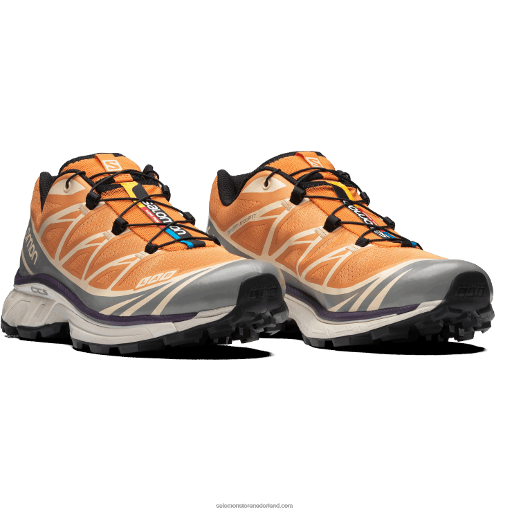 sportschoenen voor heren - xt-6 Salomon 22DD873 abrikoos bleekgeel/vorstgrijs/fluwelen ochtend