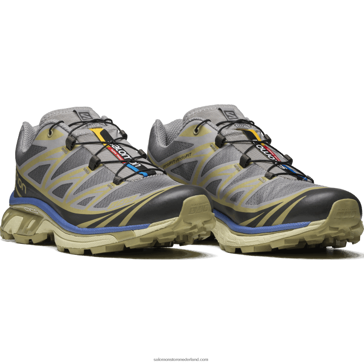 sportschoenen voor heren - xt-6 Salomon 22DD876 meeuw/granada sky/grijs groen