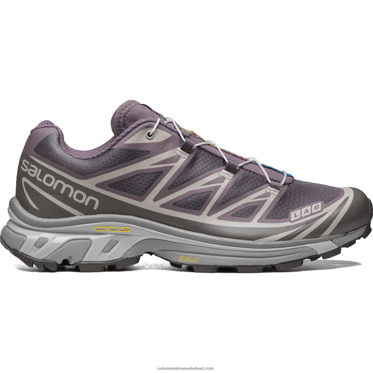 sportschoenen voor heren - xt-6 Salomon 22DD879 maanlandschap/pruim kitten/meeuw