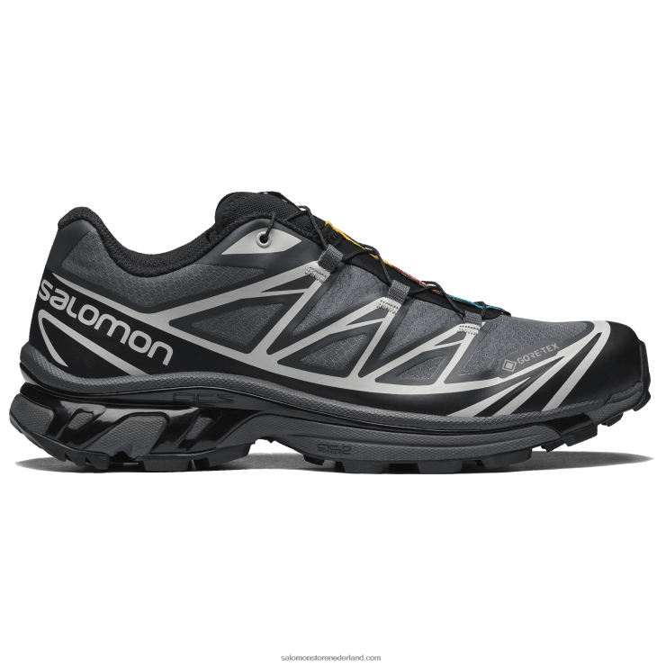 sportschoenen voor heren - xt-6 gore-tex Salomon 22DD8131 zwart/ebbenhout/maansteen