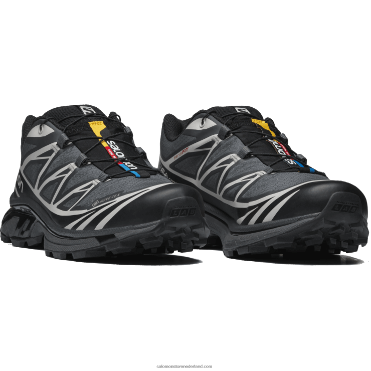 sportschoenen voor heren - xt-6 gore-tex Salomon 22DD8131 zwart/ebbenhout/maansteen